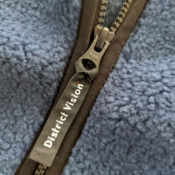 District Vision Greg Cabin Fleece Jacket Zip-Up - Picture 3 of 4